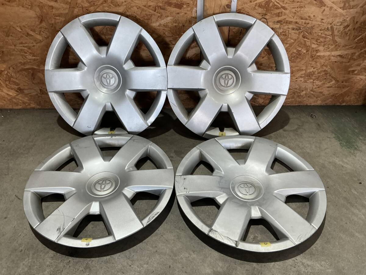 ハイエース 純正ホイールキャップ 15インチ 4枚セット 中古品拍卖