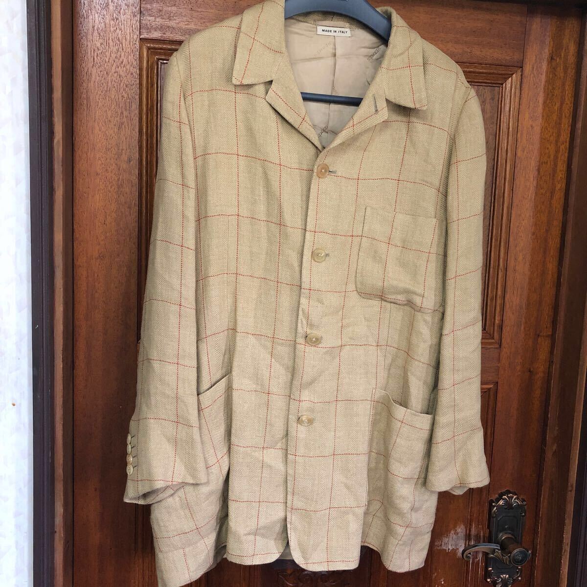 エルメス・ジャケット・リネン・おしゃれ拍卖