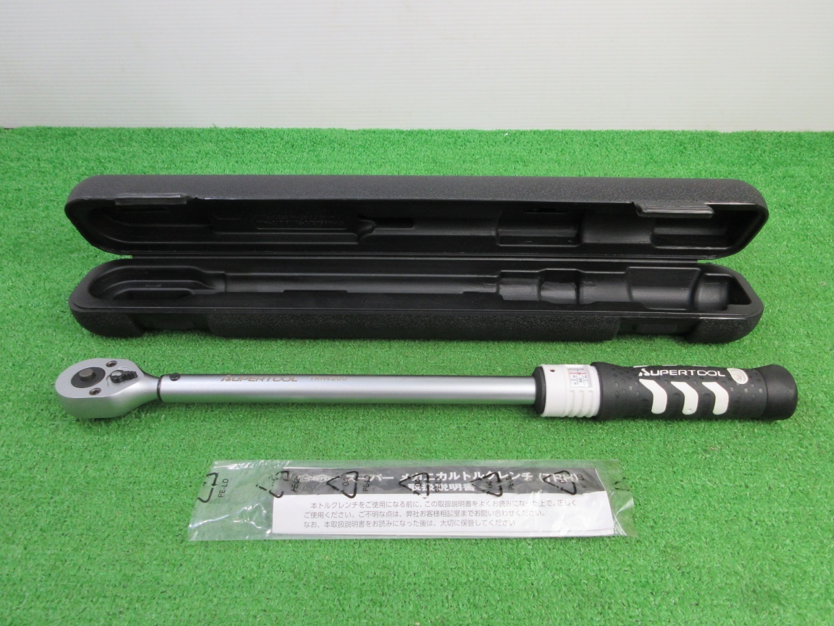 美品【 スーパーツール / SUPERTOOL 】 TRH4200 メカニカルトルクレンチ ※未校正 差込角12.7mm拍卖