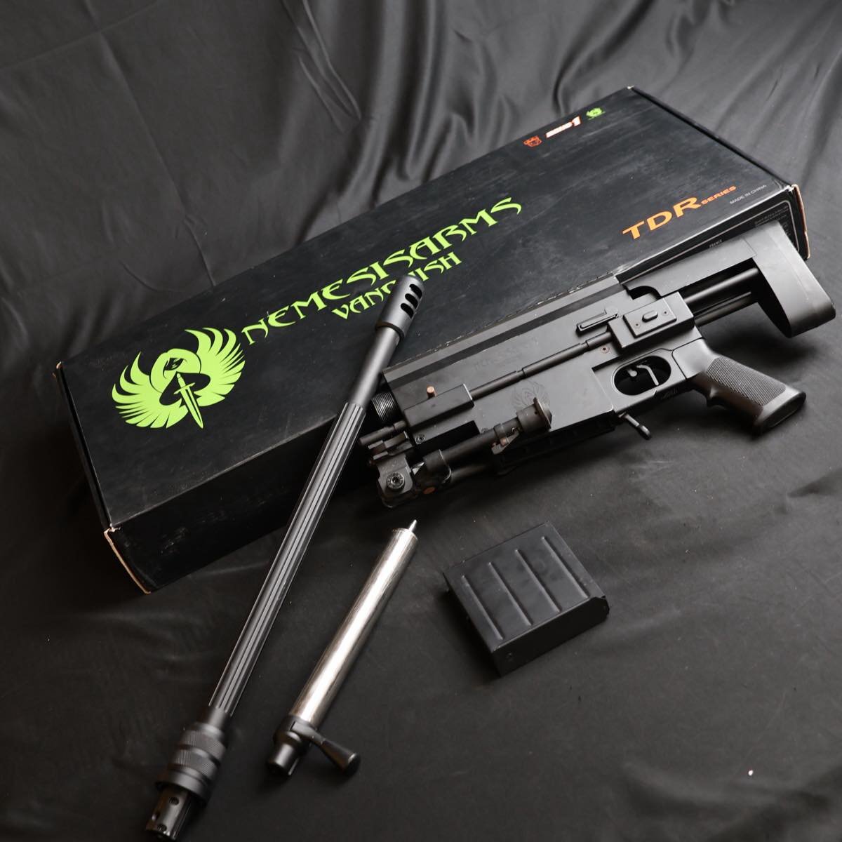 GE Nemesis Arms VANQUISH エアーコッキングライフル エアガン #18097拍卖