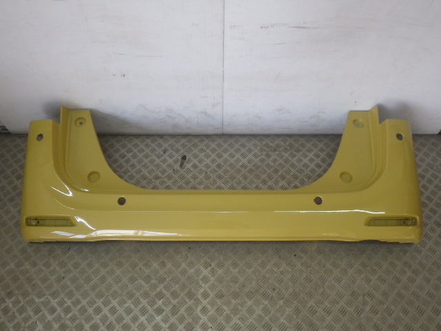 【Y0421】 JF5 JF6 N-BOX スタンダード系 リアバンパー リヤバンパー Y87P オータムイエローパール 71501-32R-0000 中古 即決拍卖