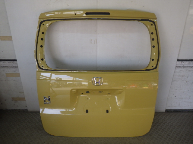 Y09 JF5 JF6 N-BOX スタンダード系 リアゲート バックドア テールゲート パネル Y87P オータムイエローパール 68100-32R-J11ZZ 中古 即決拍卖