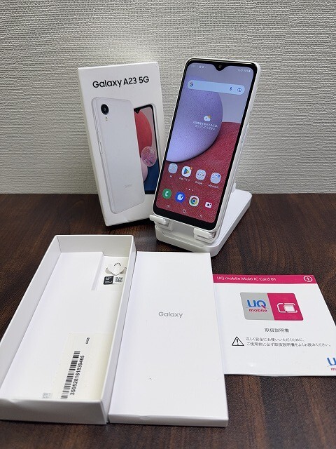 E033 SAMSUNG サムソン Galaxy A23 5G SCG18 64GB 利用制限〇 通電確認済 現状品拍卖