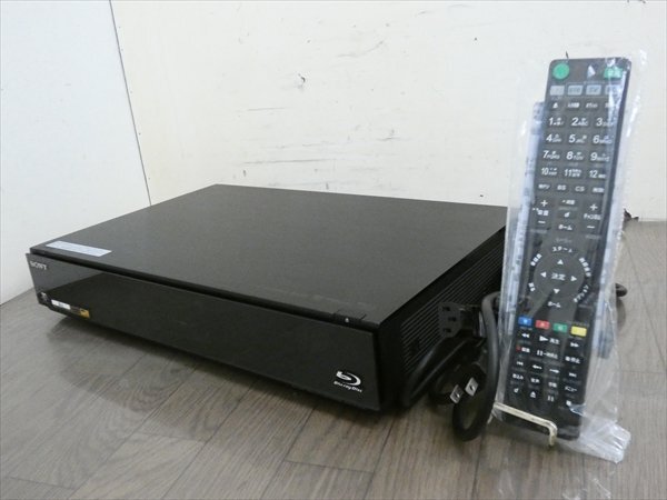 1TB☆10年☆ソニー/SONY☆HDD/BDレコーダー☆BDZ-AX1000☆リモコン付☆2番組同時録画 管CX36842拍卖