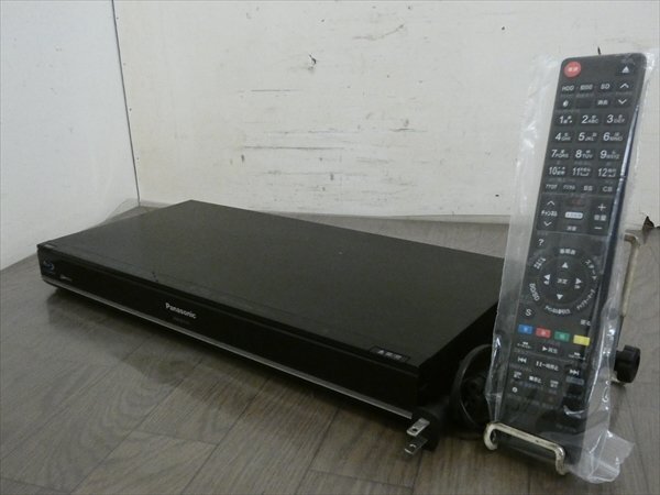 500GB☆11年☆パナソニック/DIGA☆HDD/BDレコーダー☆DMR-BZT710☆リモコン付☆3番組同時録画/3D対応機 管CX36853拍卖