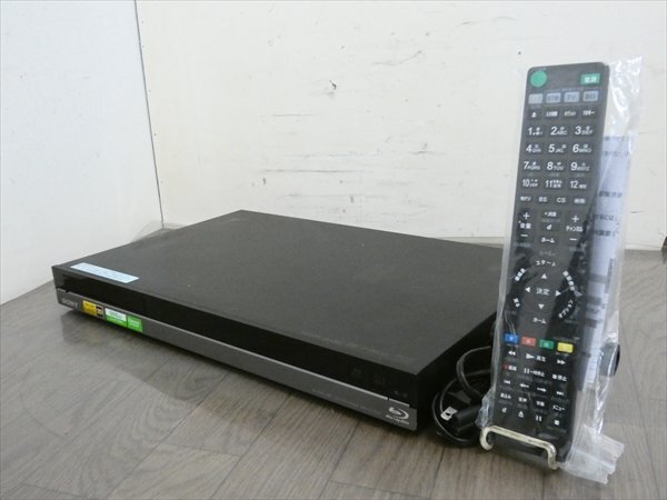 500GB☆11年☆ソニー/SONY☆HDD/BDレコーダー☆BDZ-AT750W☆リモコン付☆2番組同時録画☆3D対応機 管CX36880拍卖