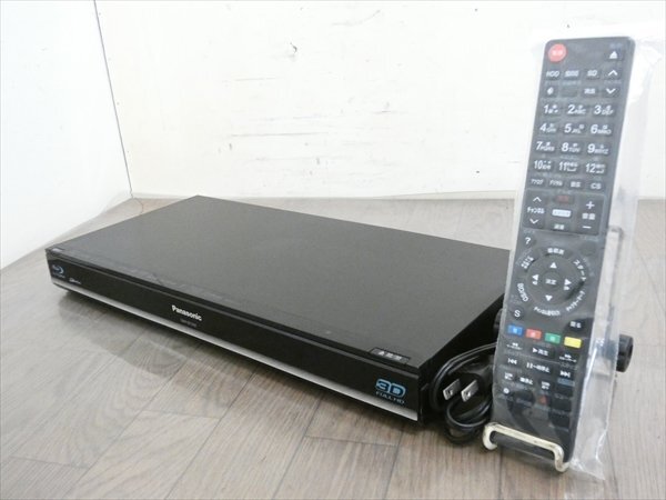 500GB☆11年☆パナソニック/DIGA☆HDD/BDレコーダー☆DMR-BZT600☆リモコン付☆3番組同時録画/3D対応機 管CX36871拍卖