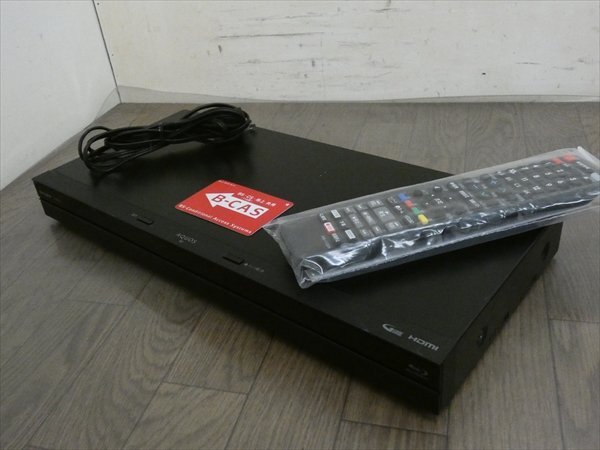 500GB☆18年☆シャープ/SHARP/AQUOS☆HDD/BDレコーダー☆BD-NW520☆リモコン付☆2番組同時録画☆3D対応機 管SA9207拍卖