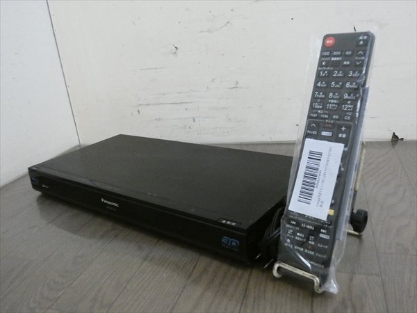 500GB☆11年☆パナソニック/DIGA☆HDD/BDレコーダー☆DMR-BRT300☆リモコン付☆3D対応機 管CX36902拍卖