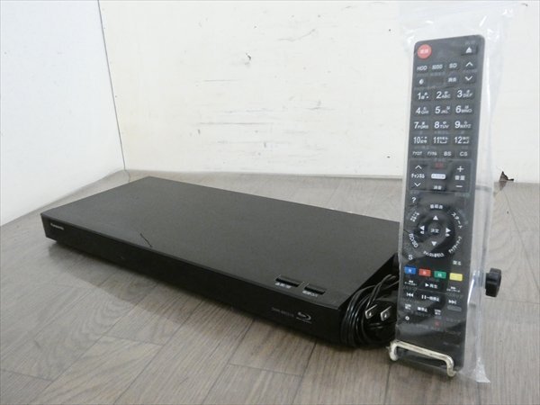 500GB☆16年☆パナソニック/DIGA☆HDD/BDレコーダー☆DMR-BRS510☆リモコン付☆3D対応機 管CX36939拍卖