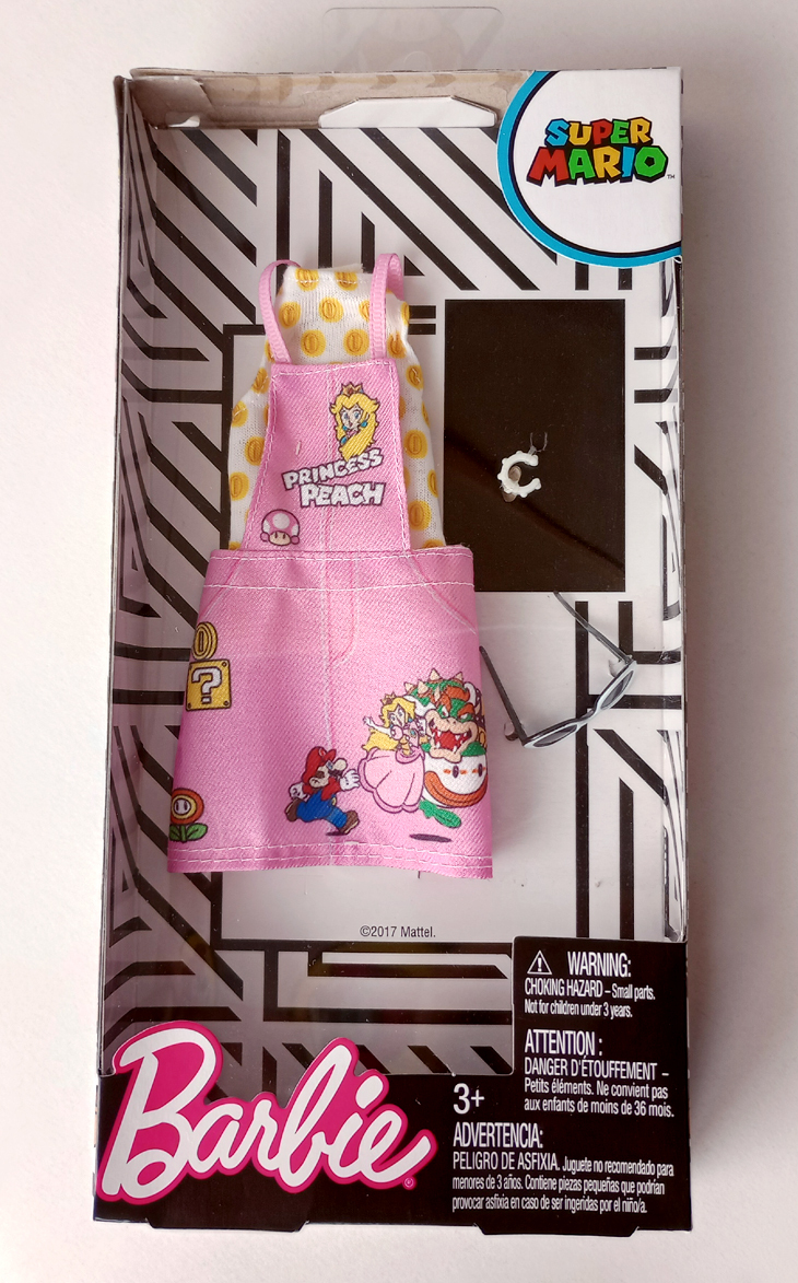 USA購入 ★★ バービー スーパーマリオ 着せ替え 服 未開封品 barbie super mario ★★拍卖