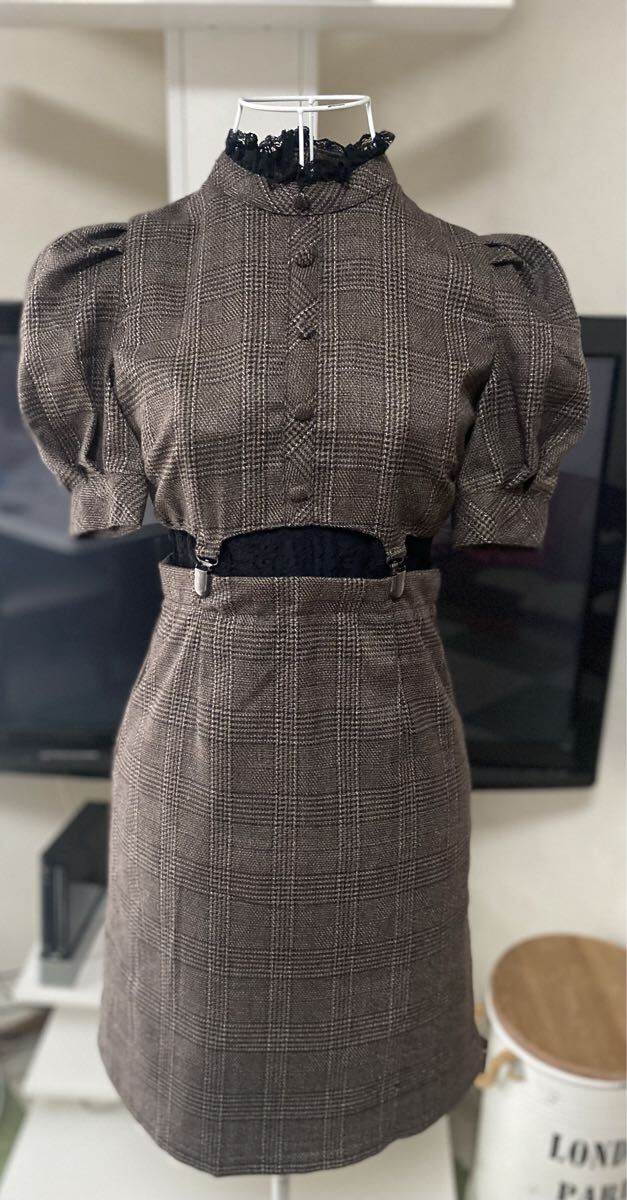 EATME(イートミー)ガーターデザインワンピース(ミックス)拍卖