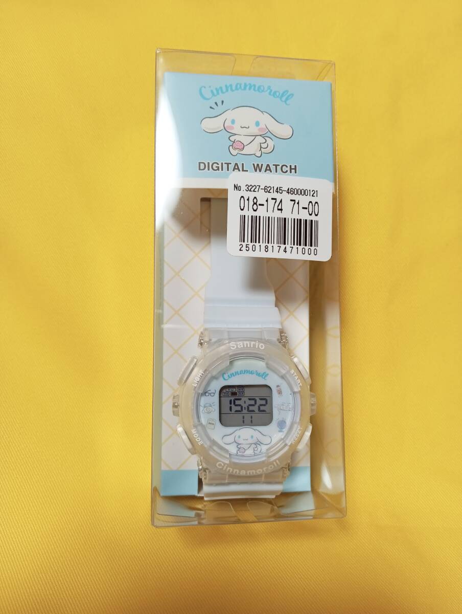 ★サンリオ★シナモロール★シナモン★時計★腕時計★DIGITAL WATCH★デジタルウオッチ★拍卖