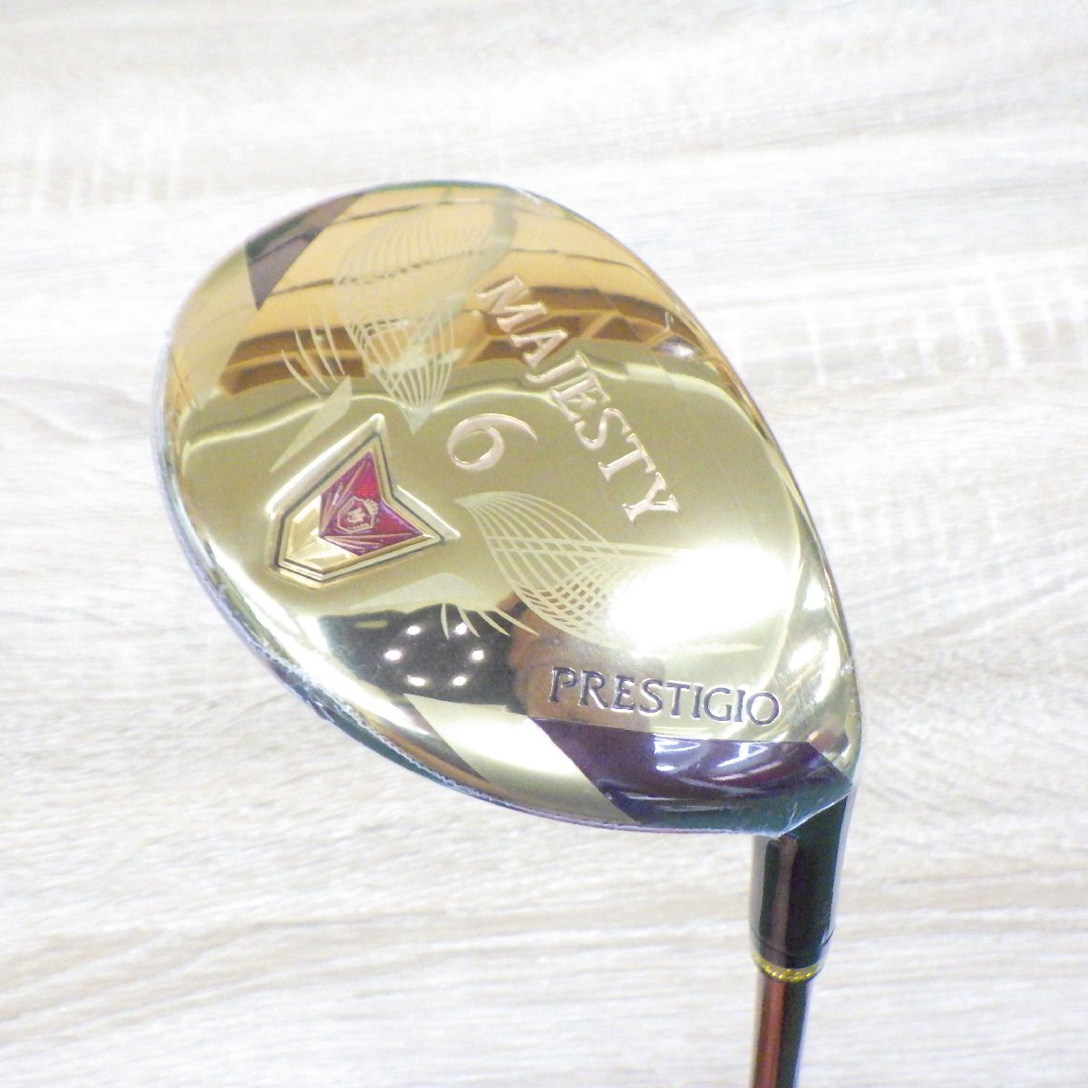 ブラックフライデー カバーなし 新品 定価104,500円 マジェスティ プレステジオ12 H6 28度 TL750 Lシャフト MAJESTY XII 1545631拍卖
