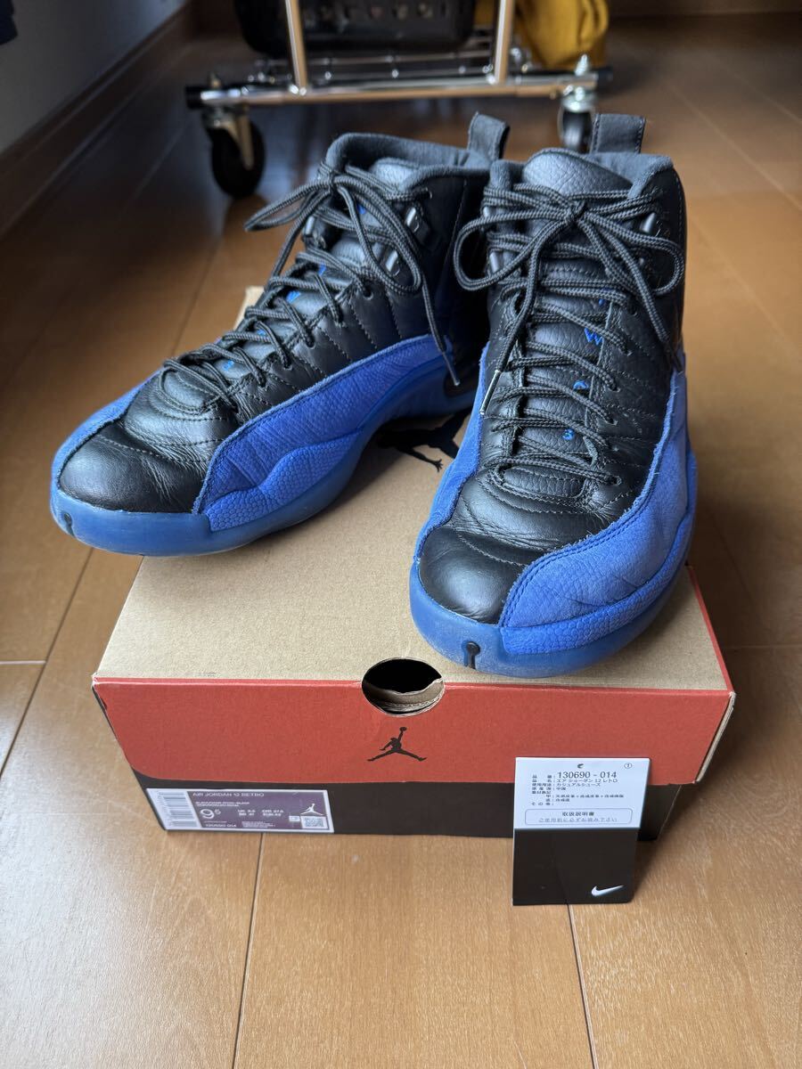 NIKE AIR JORDAN12 ROYAL ナイキ エアジョーダン12ロイヤル27.5黒タグ付拍卖