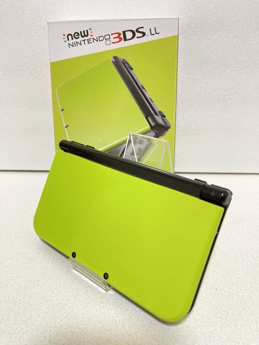 Newニンテンドー3DS LL ライム ブラック拍卖