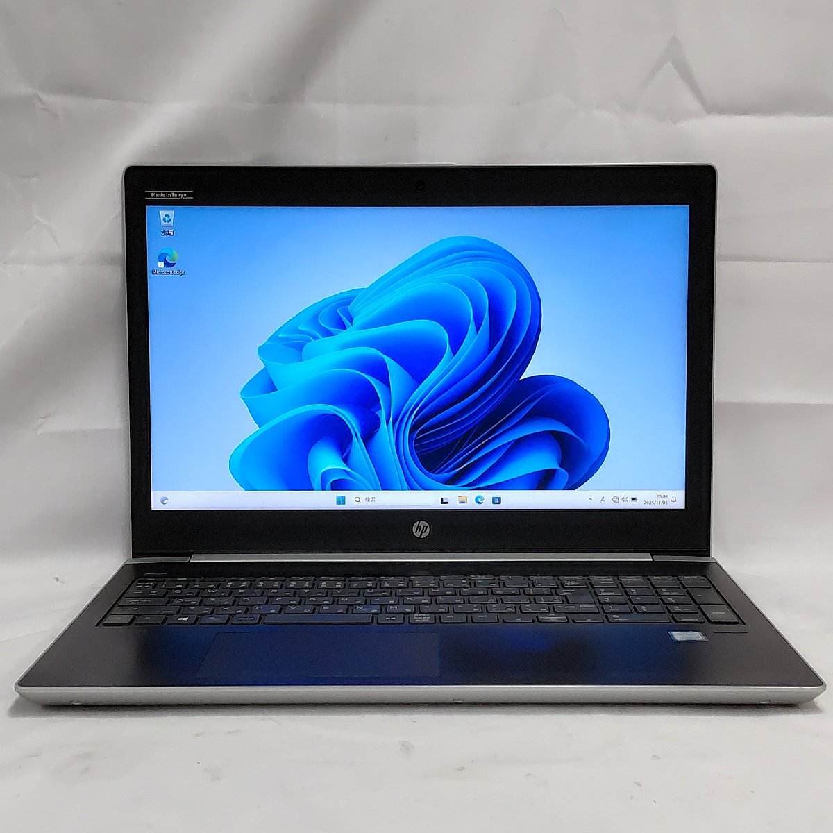 MK0514C【i5第7世代/Win11搭載】 HP ProBook 450 G5 CPU:Intel(R) Core(TM) i5-7200U@2.50GHz SSD:256GB(M.2) メモリ:8GB N拍卖