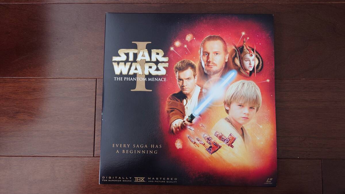★洋画LD★STAR WARS EPISODE 1 THE PHANTOM MENACE(スターウォーズ エピソード1 ファントムメナス)★2枚組 1999年作品拍卖