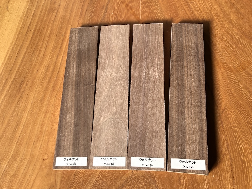 ウォルナット木の見本 No.712mihwal拍卖
