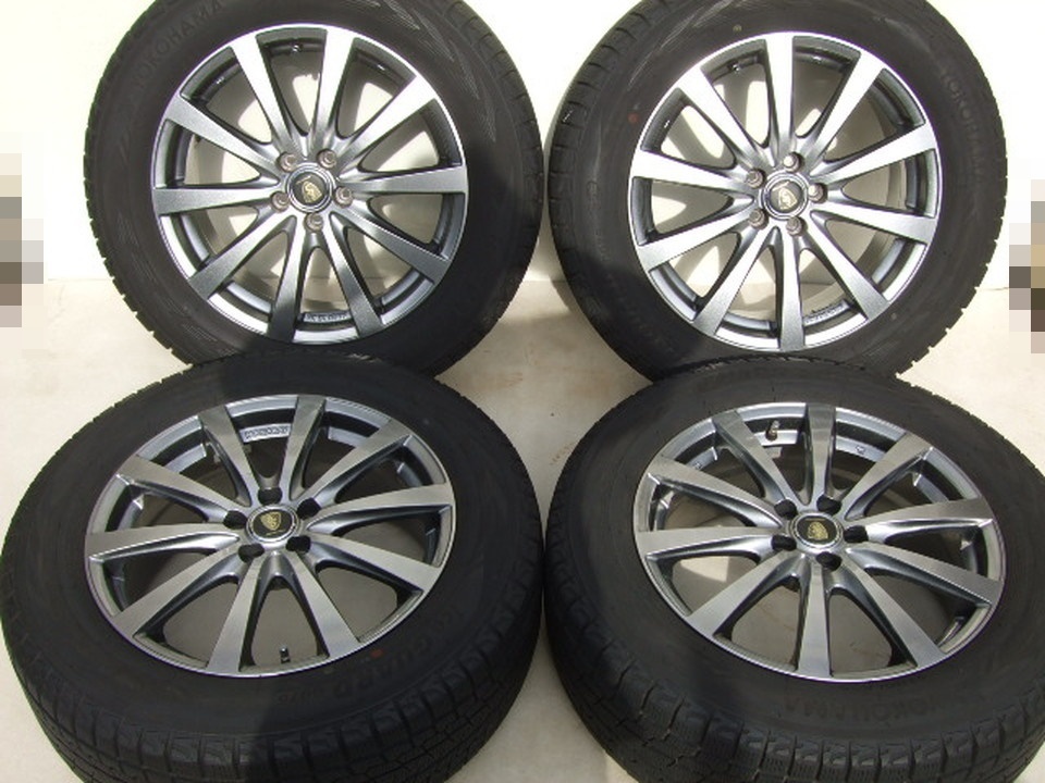 MANARAY スバルXV フォレスター レガシィアウトバック 7J 100 +50 2019年製 G075 225/60R17 4本 J04拍卖