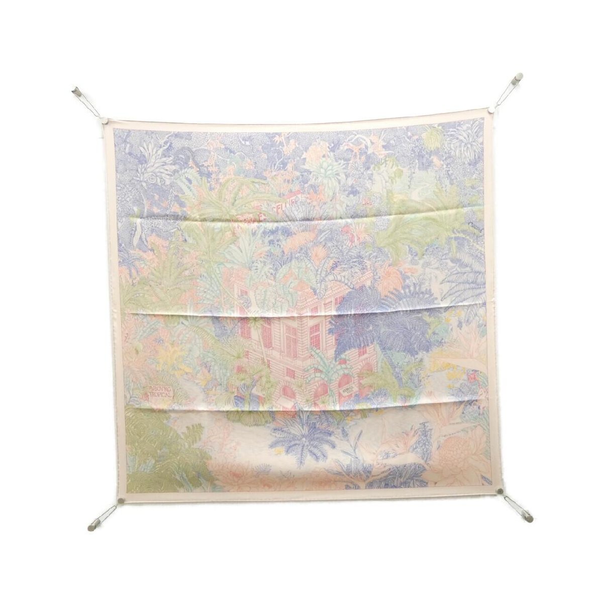 エルメス FAUBOURG TROPICAL カレ スカーフ拍卖