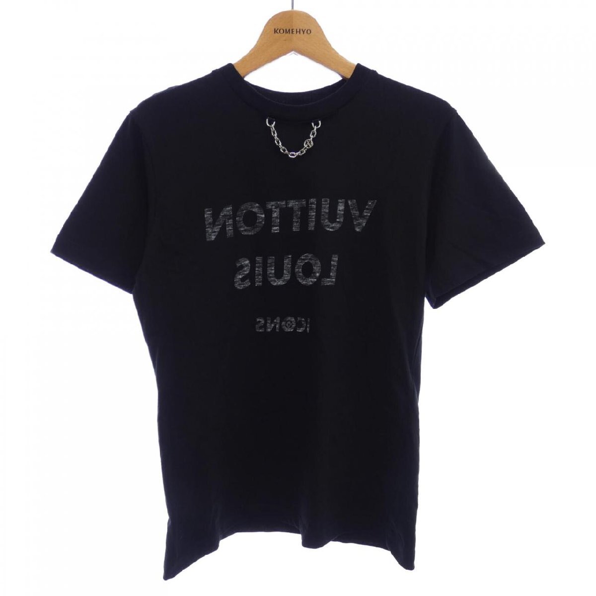 ルイヴィトン LOUIS VUITTON LOUIS VUITTONプリントTシャツ FJTS18TXP Tシャツ拍卖