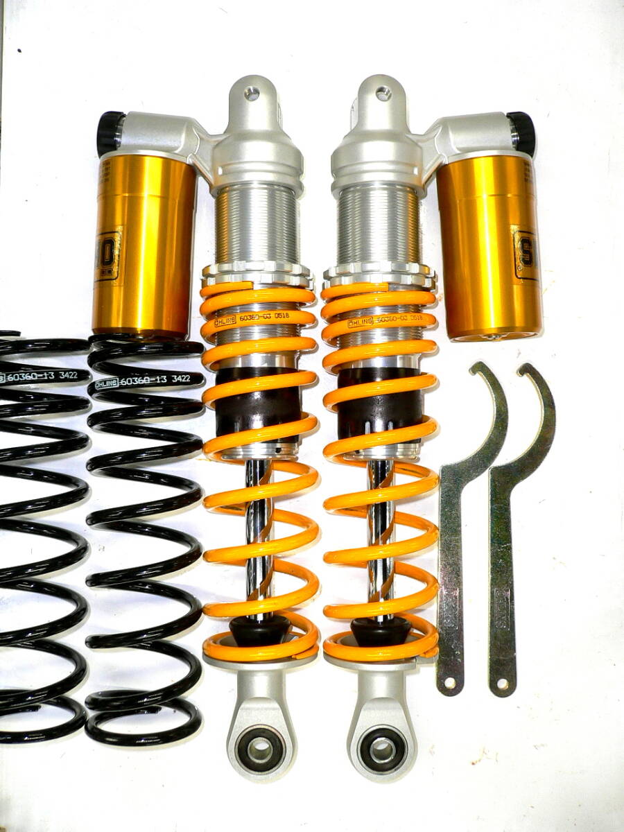 美品!激変!廃番!? オーリンズ N-MAX155 NMAX155 NMAX125 N-MAX125 SE86J SED6J SG50J エヌマックス OHLINS 実動拍卖