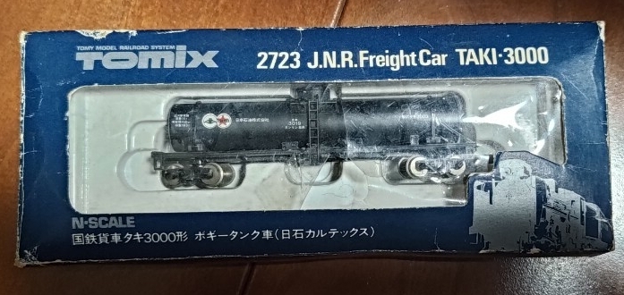 TOMIX 国鉄貨車タキ3000形 ボギータンク車(日石カルテックス)ジャンク品 Nゲージ 2 拍卖