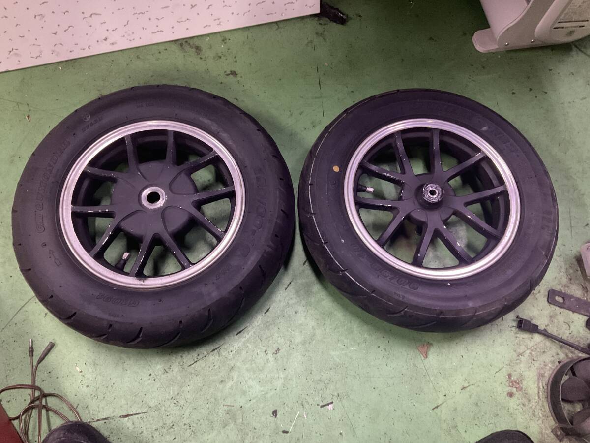 アドレスV125 G CF46A 社外 アルミホイール 前後 address CF46A CF4EA CF4MA拍卖