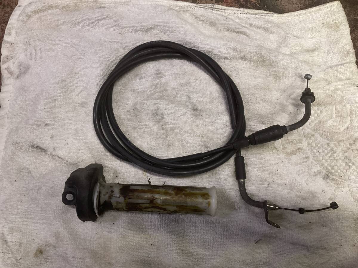 アドレスV125 G CF46A 純正 アクセルワイヤー スロットルホルダー拍卖