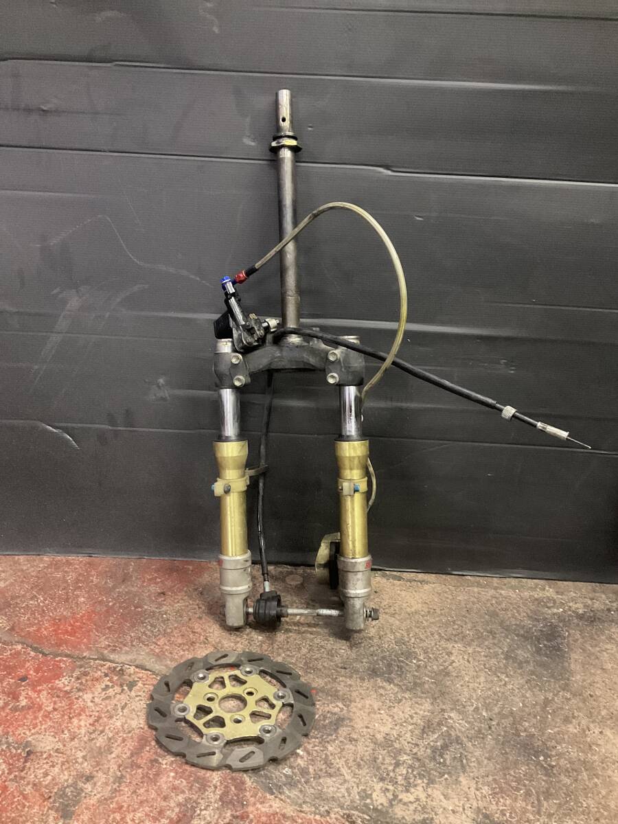 アドレスV125 G CF46A ステム ZZ SHOWA フォーク ブレンボキャリパー ビッグブレーキローター メッシュホース address CF46A CF4EA CF4MA拍卖