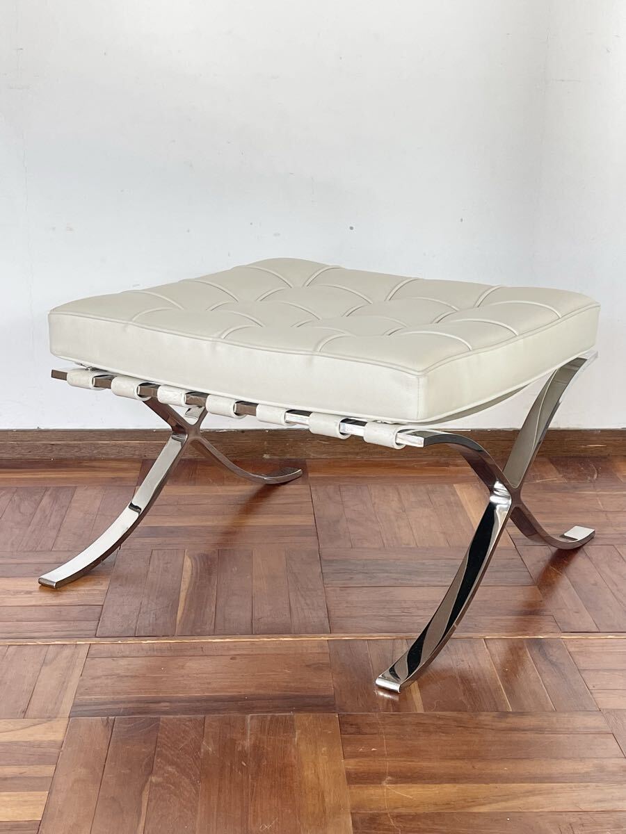 Knoll ノール ミース ファン デル ローエ バルセロナ チェア オットマン ノル スツール 北欧 ヴィンテージ デンマーク ビンテージ 拍卖