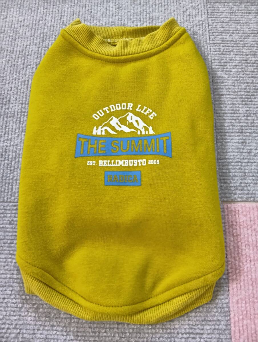 800円☆ラディカ犬服☆裏ボアタンク☆秋冬用☆ストレッチあり☆サイズМ☆美品拍卖