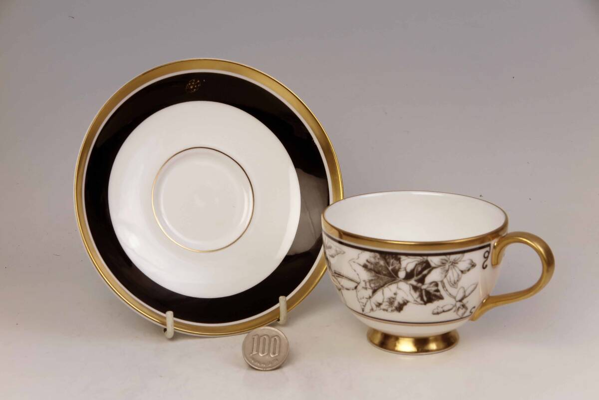 ミントン = 豪華金彩・カップ&ソーサー =ROSENBORG= 貴重品 拍卖