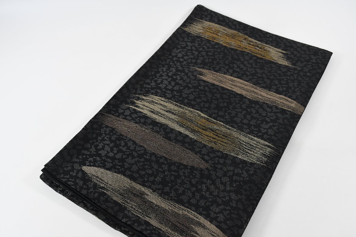 袋名古屋帯 霞 化繊 六通柄 帯丈394cm ★着物屋 ne-16512 桜庭呉服店拍卖