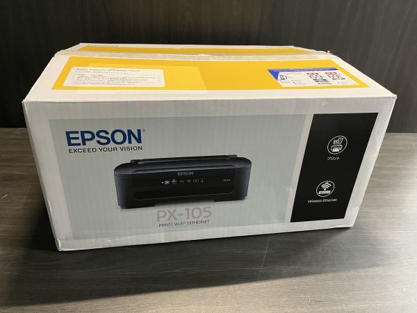★EPSON/エプソン・PX-105★新品・未使用品・開封のみ L判~A4 インクジェットカラープリンター拍卖
