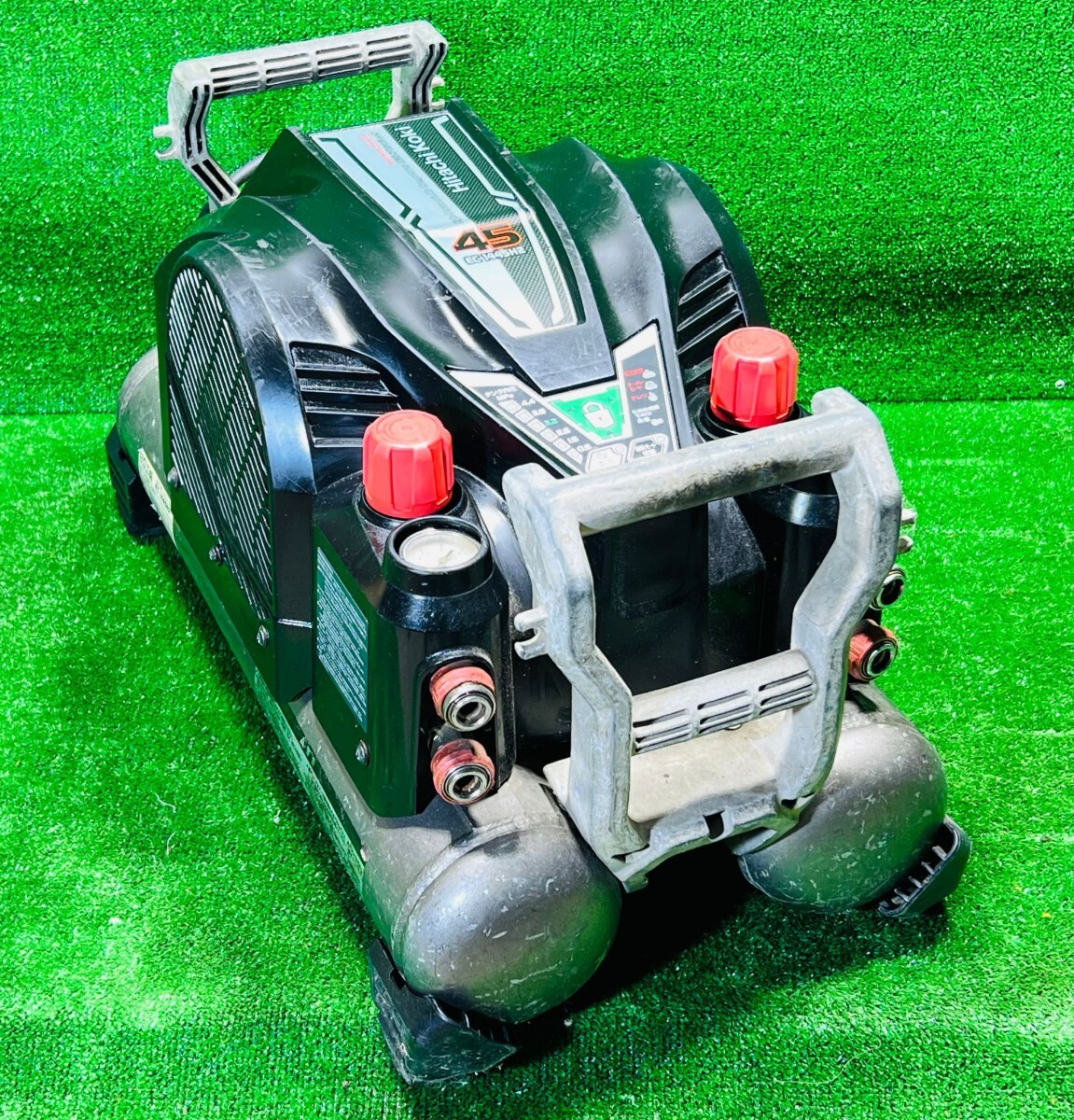 (68) HITACHI Koki 日立工機 高圧エアコンプレッサ EC 1445H2 *ジャンク品*拍卖