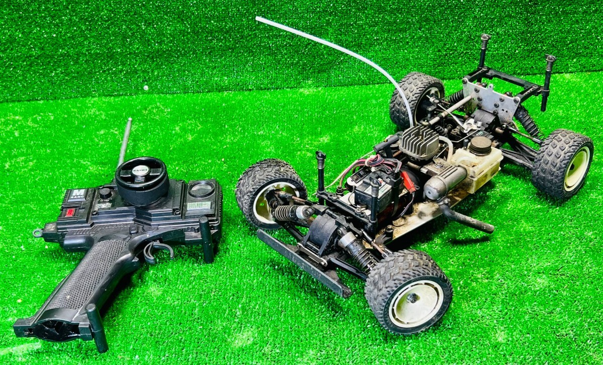 (71) 京商 Kyosho エンジンラジコン サンワ ZR-1 *動作未確認*拍卖