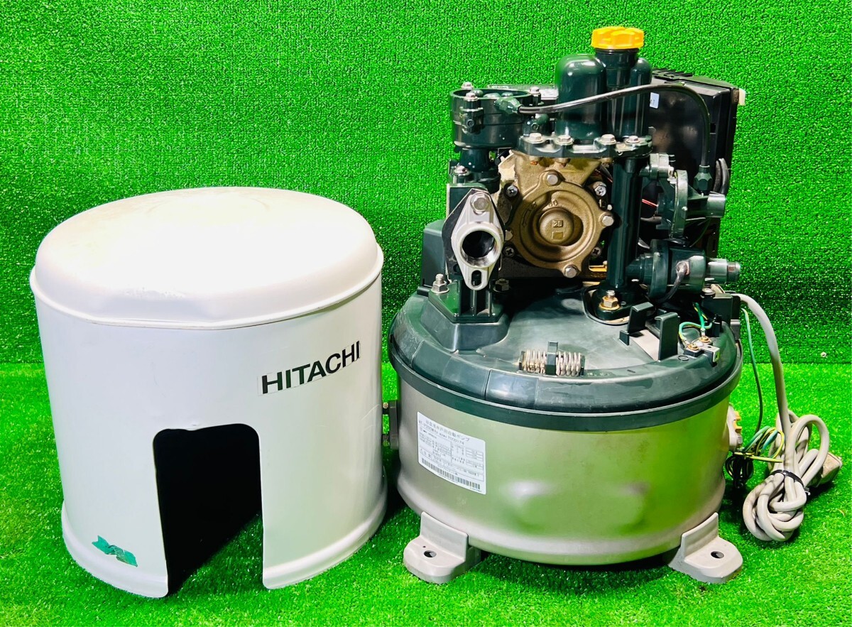 (72) HITACHI 日立 浅井戸用自動ポンプ WT-P200W 浅井戸ポンプ 100V *動作確認済み* 拍卖