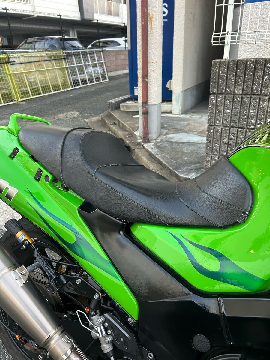 希少 格安 ZZR1100D コルビン シート 社外 カスタムシート カスタム ツーリング ブラック カワサキ ロングツーリング シート拍卖