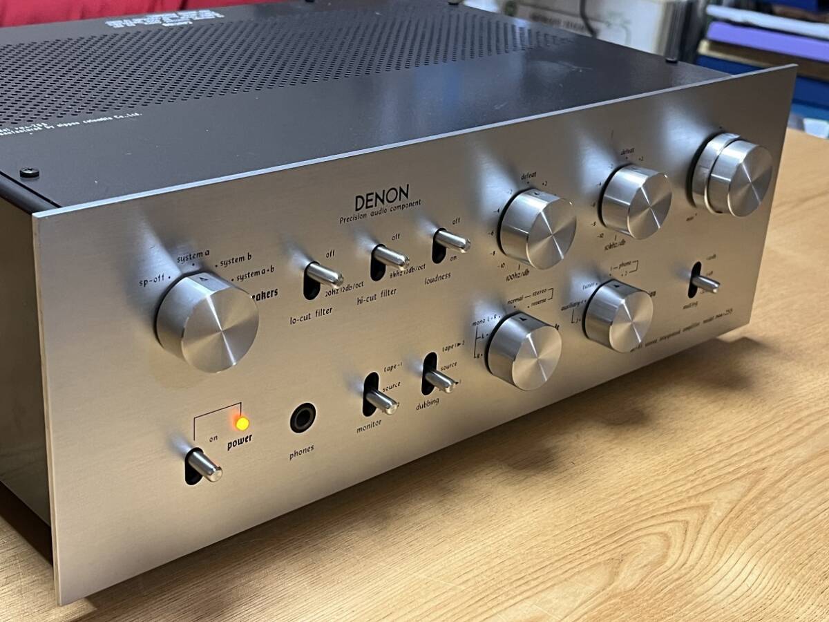 ★修理調整済 DENON PMA-255 凝縮のプリメイン 動作品★拍卖