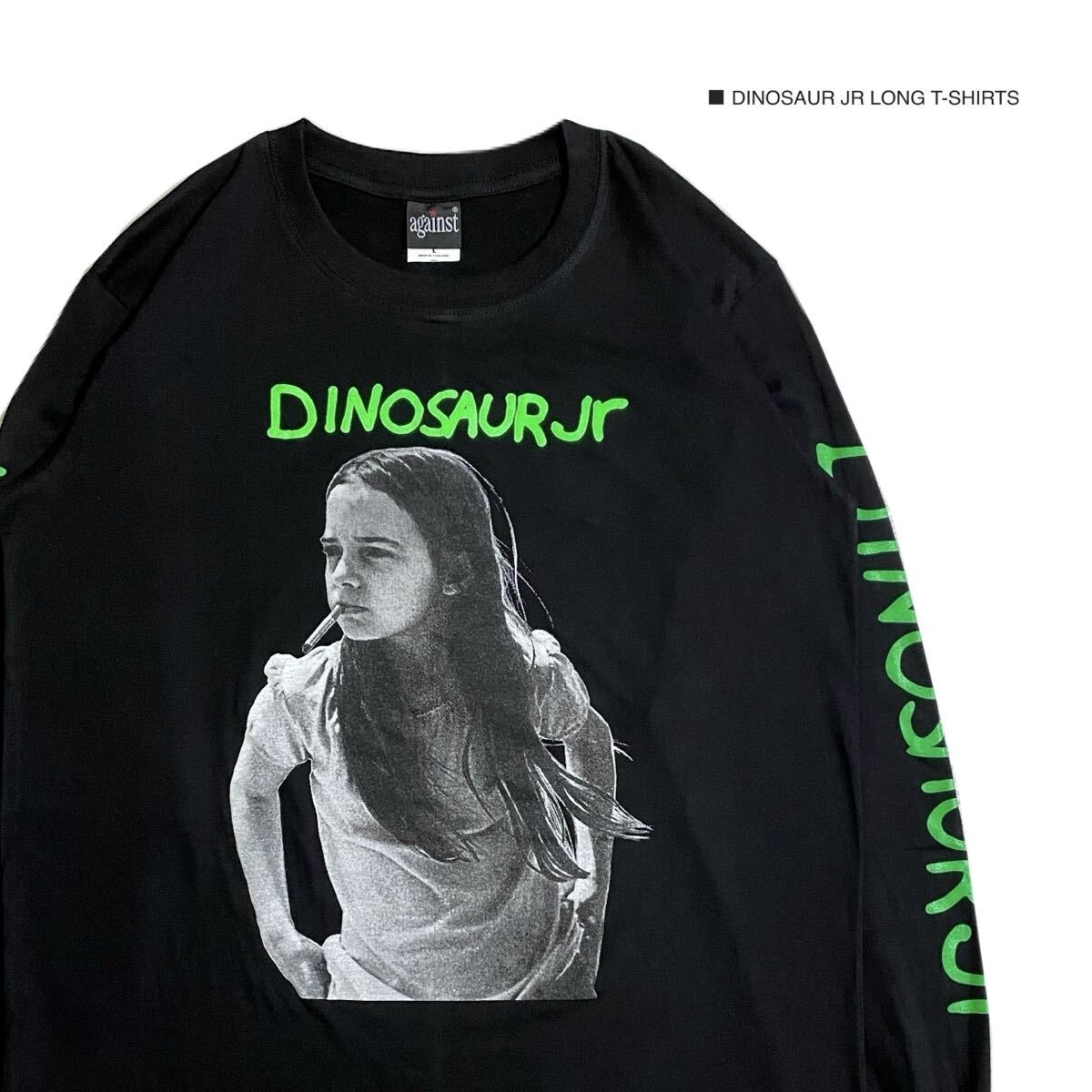 DINOSAUR Jr ダイナソージュニア XLサイズ 長袖 ロングTシャツ ロンT ロック バンドT Tシャツ拍卖