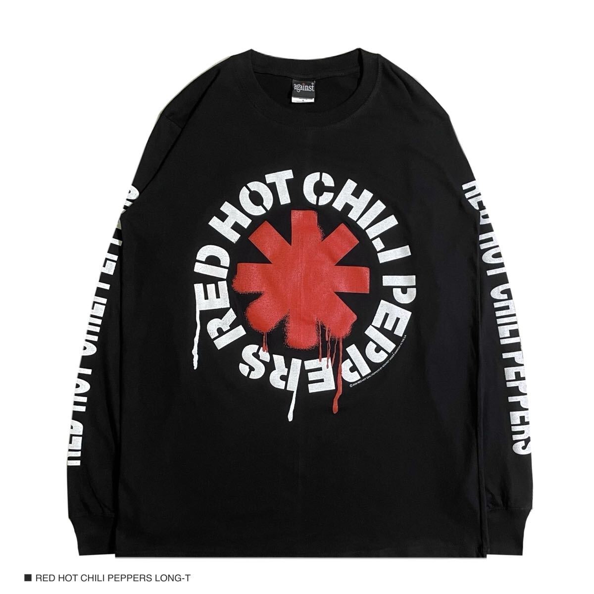 RED HOT CHILI PEPPERS レッドホットチリペッパーズ Lサイズ 長袖 ロングTシャツ ロンT ロック バンドT拍卖