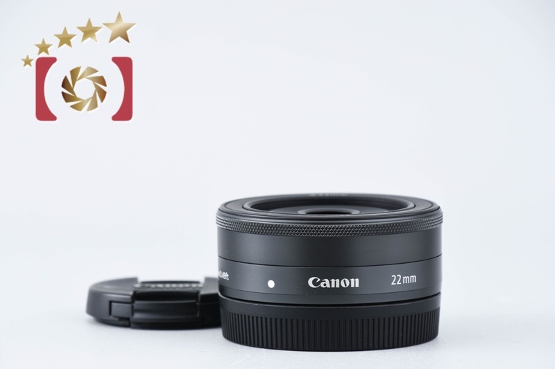 【中古】Canon キヤノン EF-M 22mm f/2 STM ブラック拍卖
