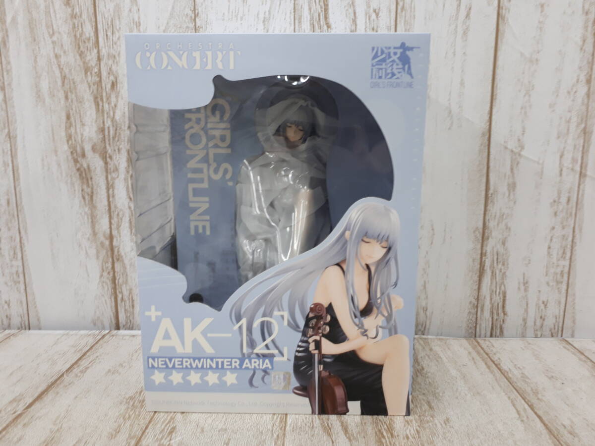Hf6777-107♪【80】未使用 ドールズフロントライン AK-12 冬無きアリア Ver. 1/7拍卖