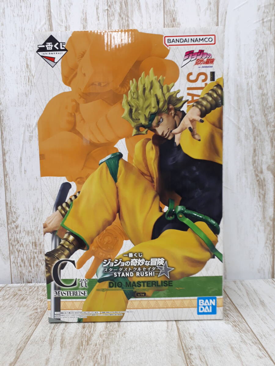 Hf6726-101♪【100】未開封 一番くじ ジョジョの奇妙な冒険 スターダストクルセイダース STAND RUSH! DIO MASTERLISE拍卖