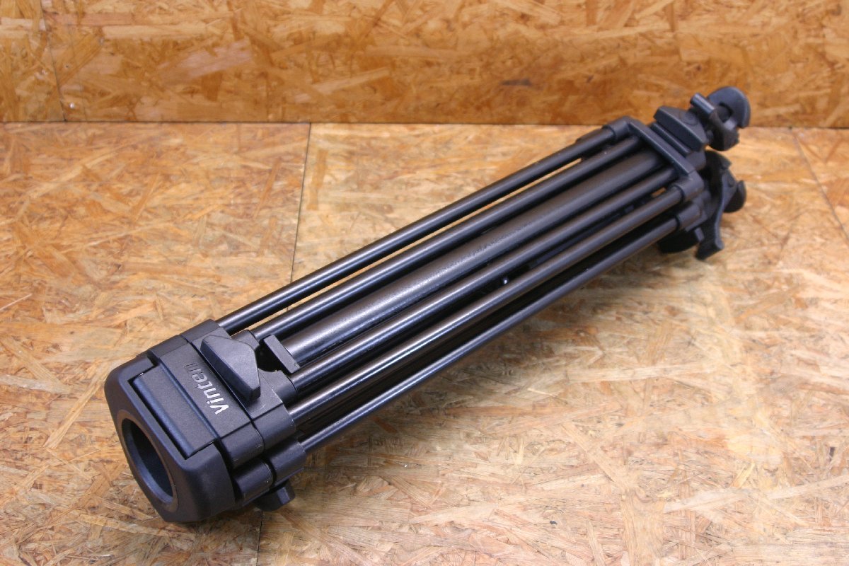 ◎ビンテン Vinten 型番不明 スタンド 三脚 アルミ3段脚 撮影 現状品◎L137拍卖