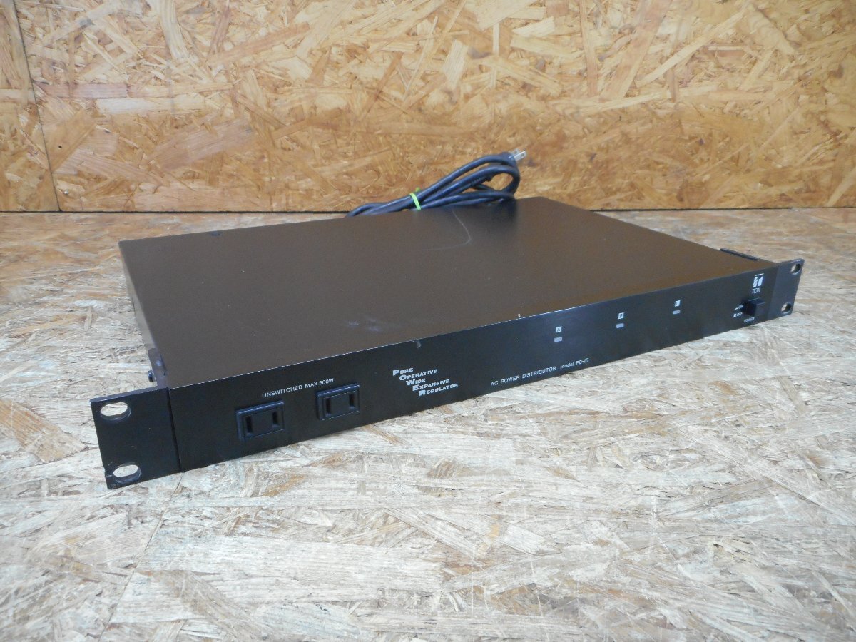 ◎【通電確認済み】TOA PD-150・パワーディストリビューター/主電源パネル◎Z-3268拍卖