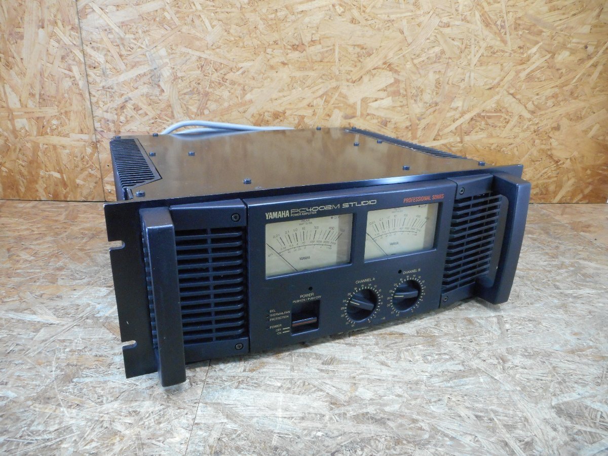 ◎【音出し確認済み】YAMAHA PC4002M STUDIO PROFESSIONAL SERIES POWER AMPLIFIER パワーアンプ 訳あり◎SP-444拍卖