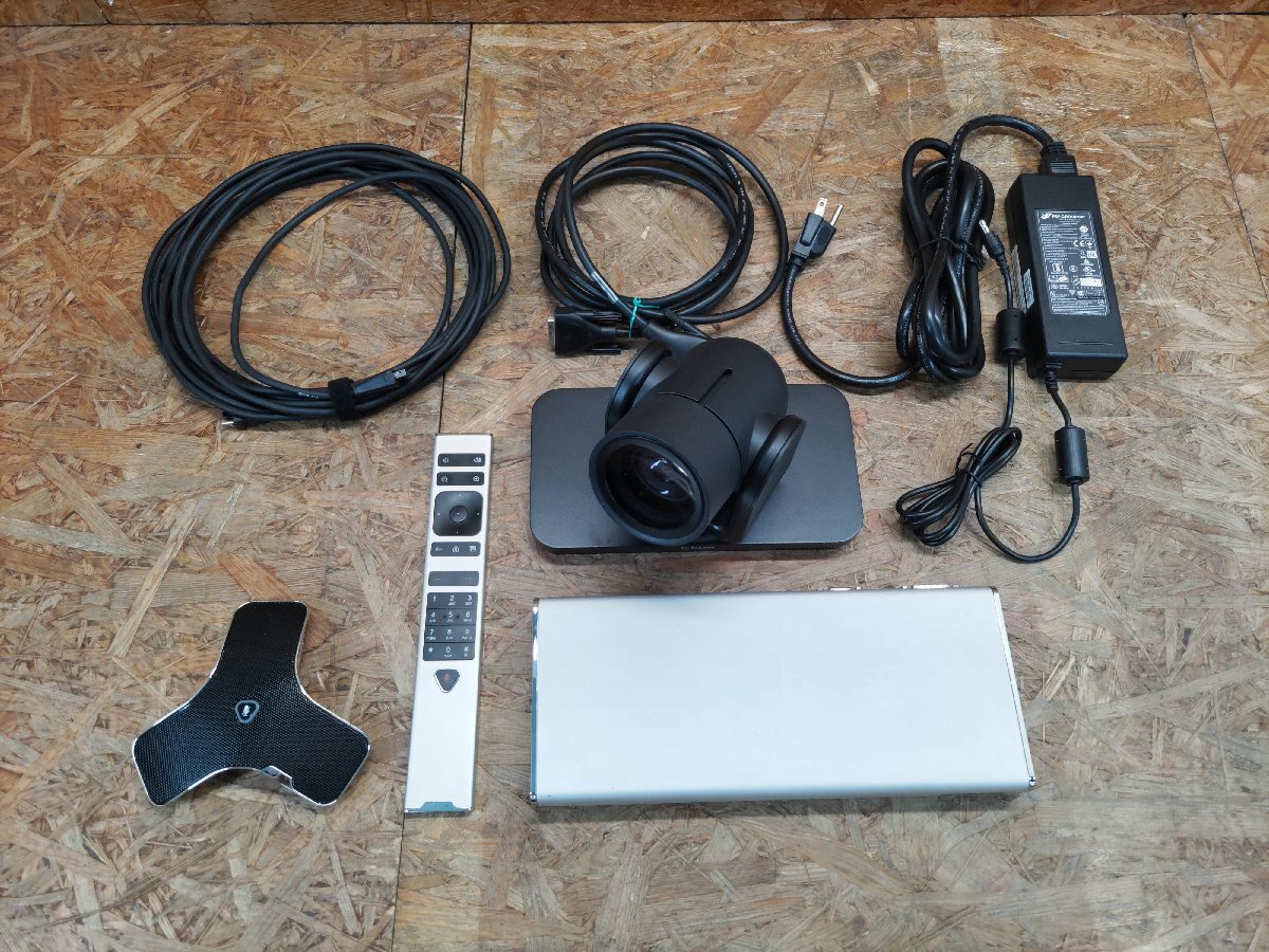 ◎ポリコム Polycom RealPresence Group500/MPTZ-11 ビデオ会議システム 現状品◎Z-3182拍卖
